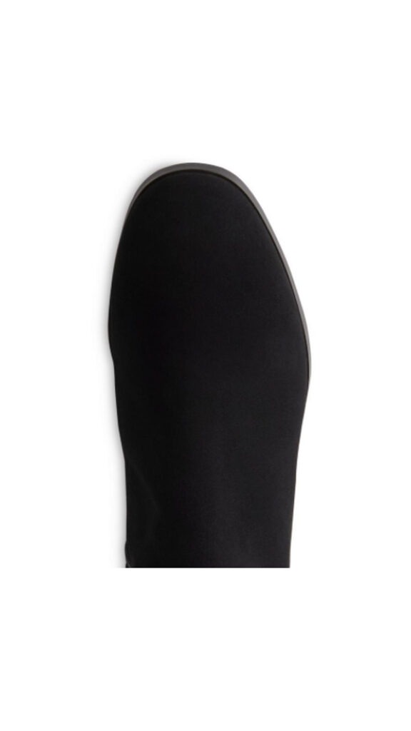 ARCHANA-BLACK-STRETCH-SUEDE-KNEE-BOOTSe